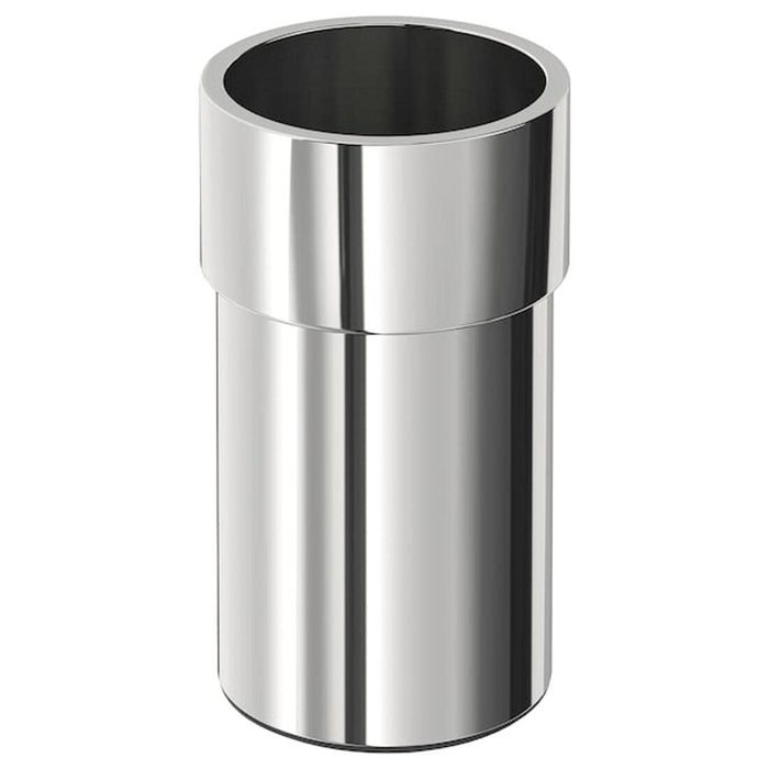 Chrome plated toothbrush holder from IKEA 8029148
