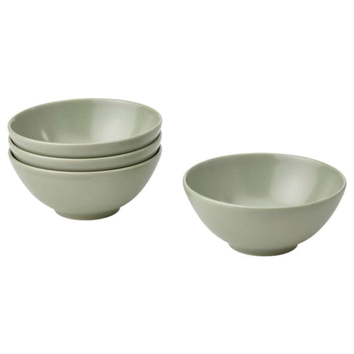  IKEA Bowl, matt Green,12 cm (4 ½ ") (pack of 4) price online kitchen home dinner digital shoppy 40483628