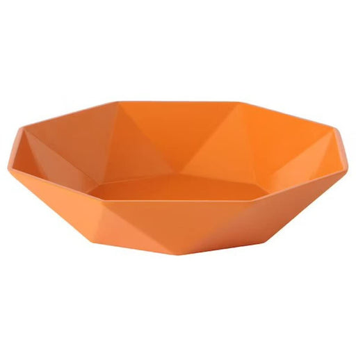 Digital Shoppy IKEA  Decorative Bowl, Orange, 35 cm (13 ¾ ") ceramic-bowls-stoneware-bowl-rounded-sides-with-lids--digital-shoppy-60501382
