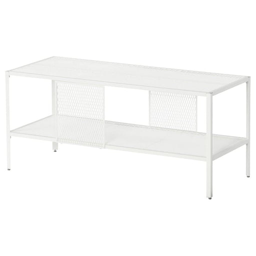 Digital Shoppy IKEA  TV Bench, Metal/White, 90x35x40 cm (35 3/8x13 3/4x15 3/4") , Sleek and modern IKEA TV Bench - Metal/White, 90x35x40 cm, perfect for organizing your entertainment area. 50483878