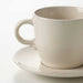 The smooth surface of the cups and saucers is easy to clean and maintain, even with frequent use 90479431