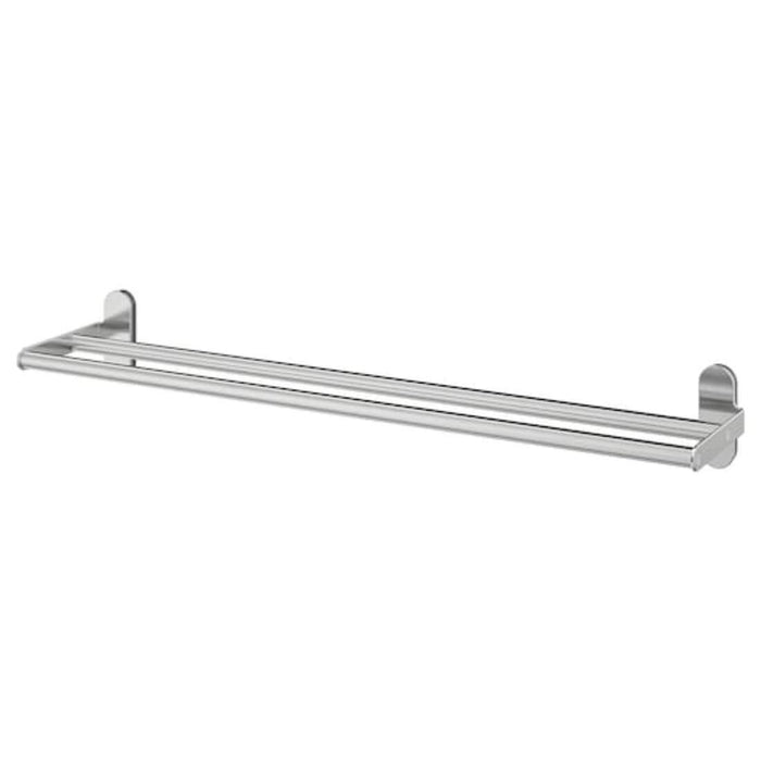 "IKEA BROGRUND Towel Rail - Stainless Steel Bathroom Accessory" 00328535