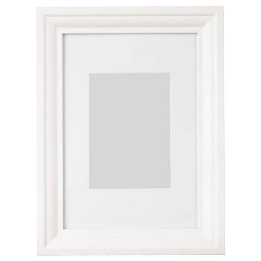 A sleek photo frame with a white mat, perfect for displaying your favorite memories 70427320