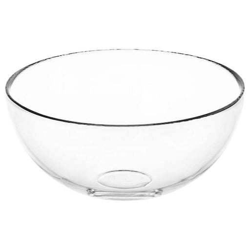 Digital Shoppy IKEA Serving Bowl, Clear Glass 20 cm (8 ")