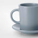 The smooth surface of the cup and saucer is easy to clean and maintain, even with frequent use 80424019