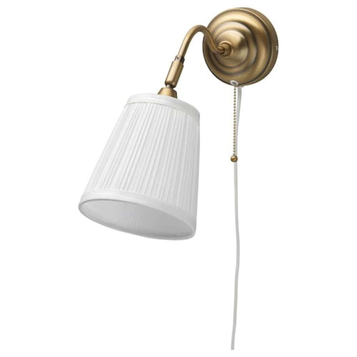 Digital Shoppy IKEA Wall lamp Brass / White 90325226