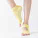 Maximize your performance with women's five toe anti-slip ankle grip socks for Pilates and fitness. 
