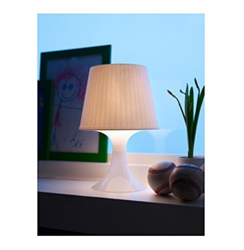Ikea Lampan Table Lamp, White - digitalshoppy.in