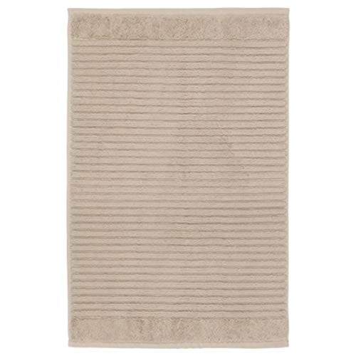 Beige bath mat from IKEA with plush texture and anti-slip backing for added safety and comfort 30449244