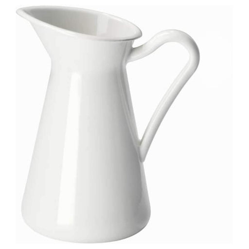 Digital Shoppy IKEA Vase,online, price, decoration, A white vase with a simple and elegant design, perfect for displaying floral arrangements.  10191631