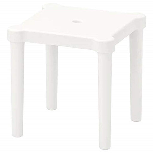 IKEA children's stool designed for indoor and outdoor use, with a sturdy and durable construction.
