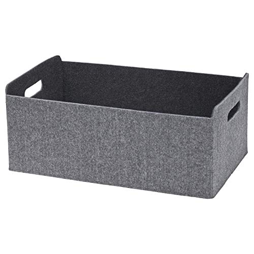 Digital Shoppy IKEA Storage Box, Grey, 32x51x21 cm (12 5/8x20 1/8x8 1/4") - digitalshoppy.in