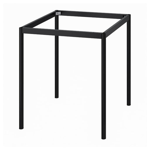 Digital Shoppy IKEA Underframe for Table top, Black, 67x67x73 cm, Versatile and stylish IKEA Trolley, 50.5x30x83 cm, with wheels for easy movement  00505415