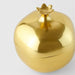 Unique and eye-catching IKEA gold-coloured pomegranate decoration with lid   ‎00523235