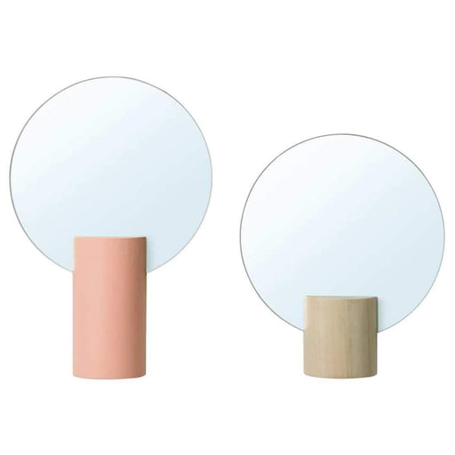 Digital Shoppy IKEA Mirror, Set of 2, Pink / Aspen-online-price-ikea mirror india-wall mirror-digital-shoppy-50454300