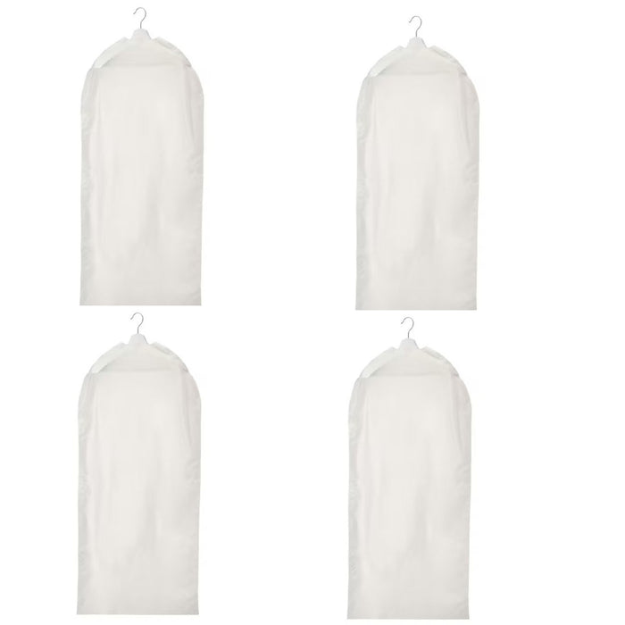 Digital Shoppy IKEA Clothes cover, transparent white (pack of 4) 10530103 , price, online, dust proof cover