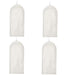 Digital Shoppy IKEA Clothes cover, transparent white (pack of 4) 10530103 , price, online, dust proof cover