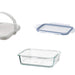 IKEA Ice Pack with Glass Food Container and Lid (Ice Pack with Container, Rectangle) - digitalshoppy.in