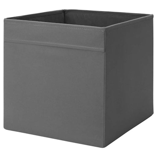 A collapsible IKEA polyester box, ideal for saving space when not in use 20443978 