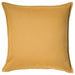 A simple yet elegant cushion cover in solid Yellow, crafted from a durable and easy-to-clean material-00395822