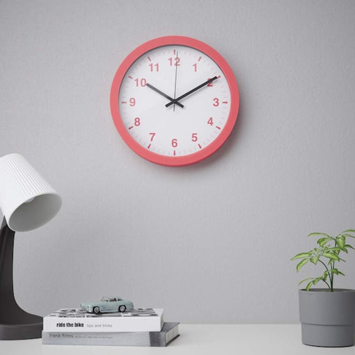 TUNNIS wall clock, low-voltage/black, 30 cm (11 ¾) - IKEA CA