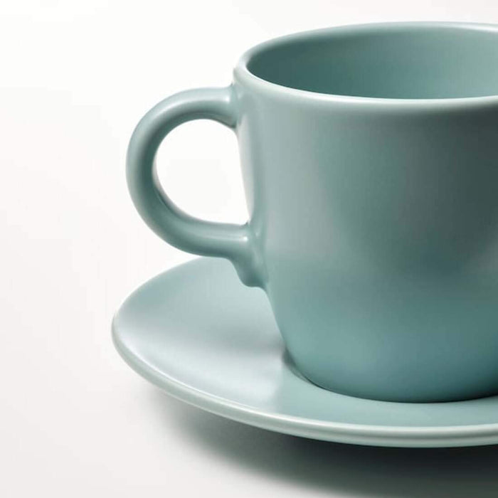 The smooth surface of the cups and saucers is easy to clean and maintain, even with frequent use 10481819