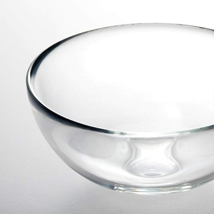 Digital Shoppy IKEA Serving Bowl, Clear Glass,12 cm (5 ") (2)-ceramic-bowls-stoneware-bowl-rounded-sides-with-lids-digital-shoppy-60179617