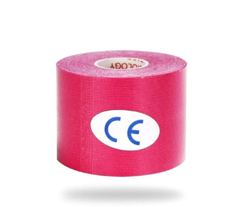 Elastic spandex elastoplast for muscle bandage and sports safety with a close-up view.