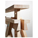 Digital Shoppy IKEA Trestle with Shelf, Birch, 70x71/93 cm (27 1/2x28/36 5/8 ") , Enhance your home decor with the elegant and functional IKEA Trestle with Shelf in Birch. This sleek and practical piece offers a chic storage solution for any room. 50361155