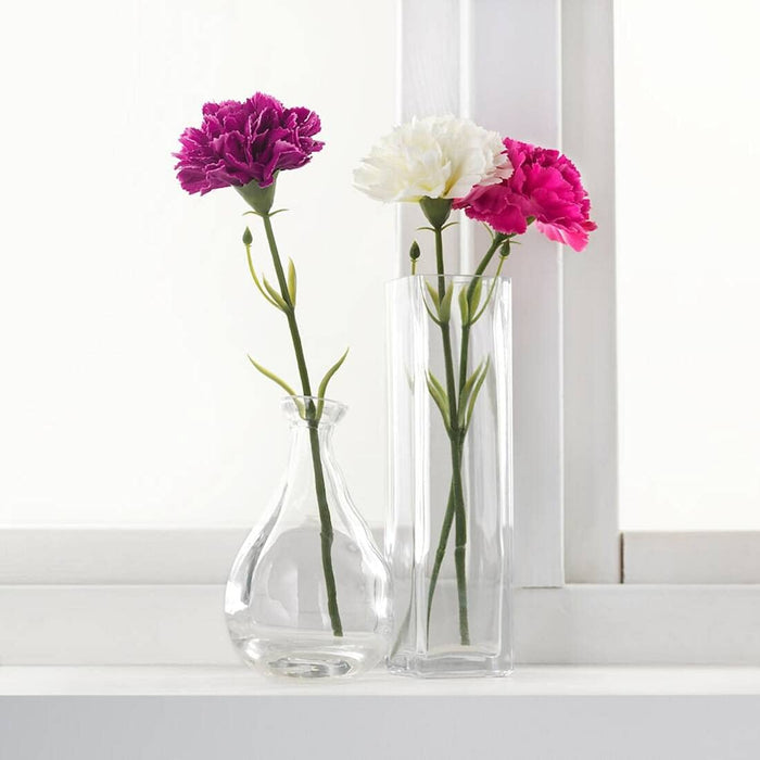 Digital Shoppy IKEA Artificial Flower, Carnation Dark Lilac, 30 cm (11 ¾ ")  50335661