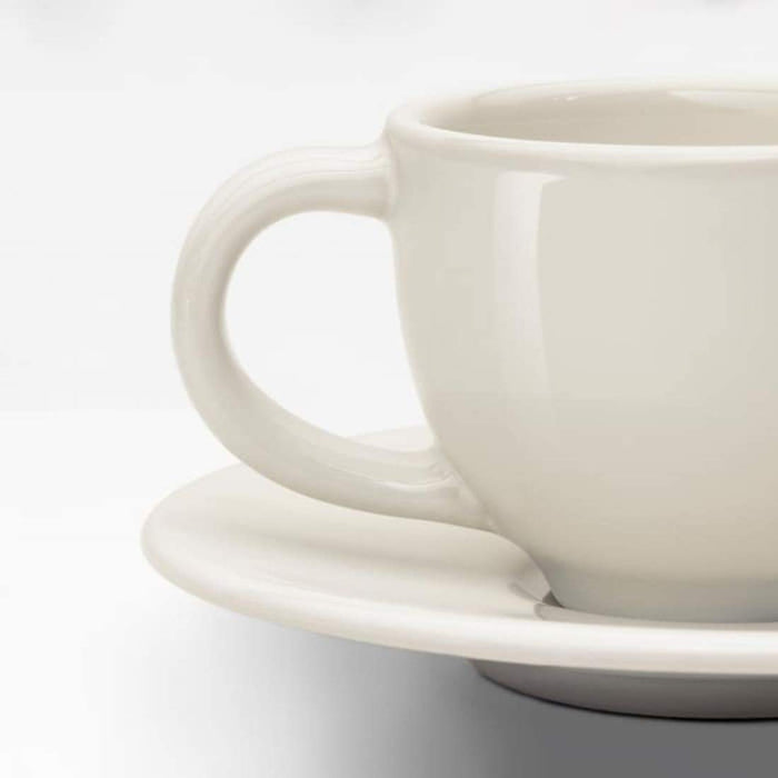 The smooth surface of the cup and saucer is easy to clean and maintain, even with frequent use 10288317