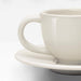 The smooth surface of the cup and saucer is easy to clean and maintain, even with frequent use 10289294