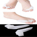 Digital Shoppy 6 Piece/pack Toe Separator Thumb Valgus Protector Bunion Adjuster Pain Relief Straighten Bent Toes Hallux Valgus Foot Care Tool