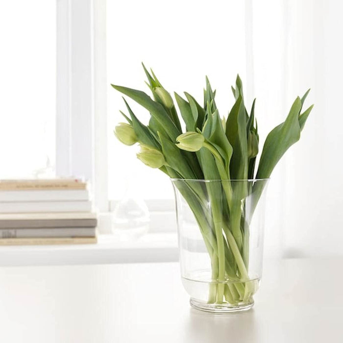 IKEA Vase/Lantern Clear Glass, 18 cm  price online decoration vases Best flower vase digital shoppy 90187753