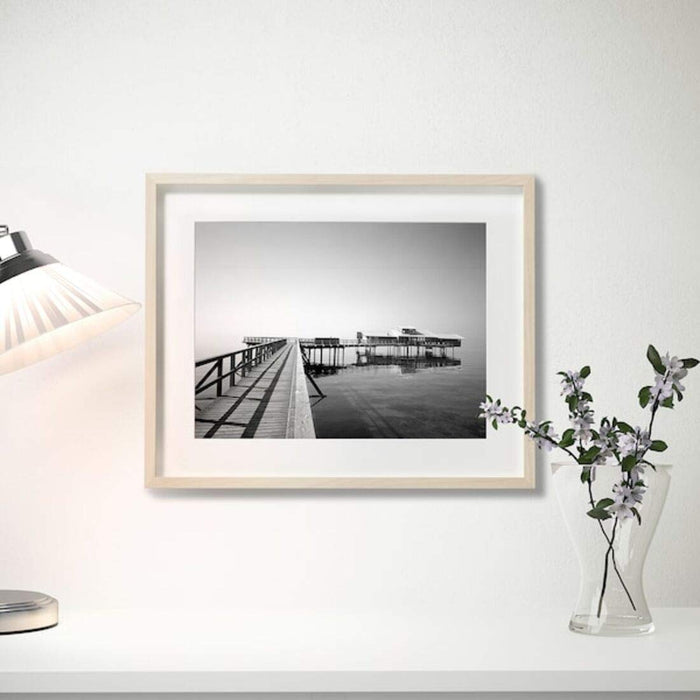 IKEA's birch effect picture frame, 40x50 cm, for transforming your wall decor 10365773