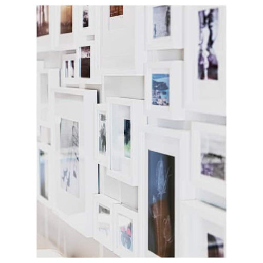 Versatile white photo frame from IKEA, 40x50 cm, suitable for any style of art or photograph 00378460