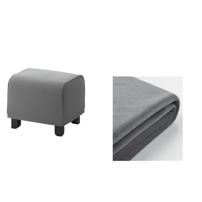 IKEA GRONLID Foot Stool with Foot Stool Cover1