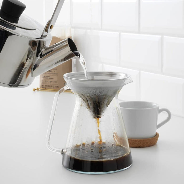 Energy-efficient coffee maker from IKEA, designed to conserve energy while brewing delicious coffee 70358963