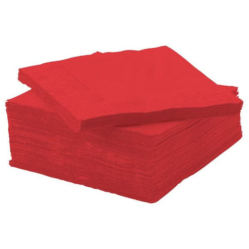Digital Shoppy IKEA FANTASTISK Paper napkin, red, 24x24 cm-paper-napkin-tissue-disposable-table-setting-dining-restaurant-absorbent-decorative-fold-hygiene-digital-shoppy-60523893