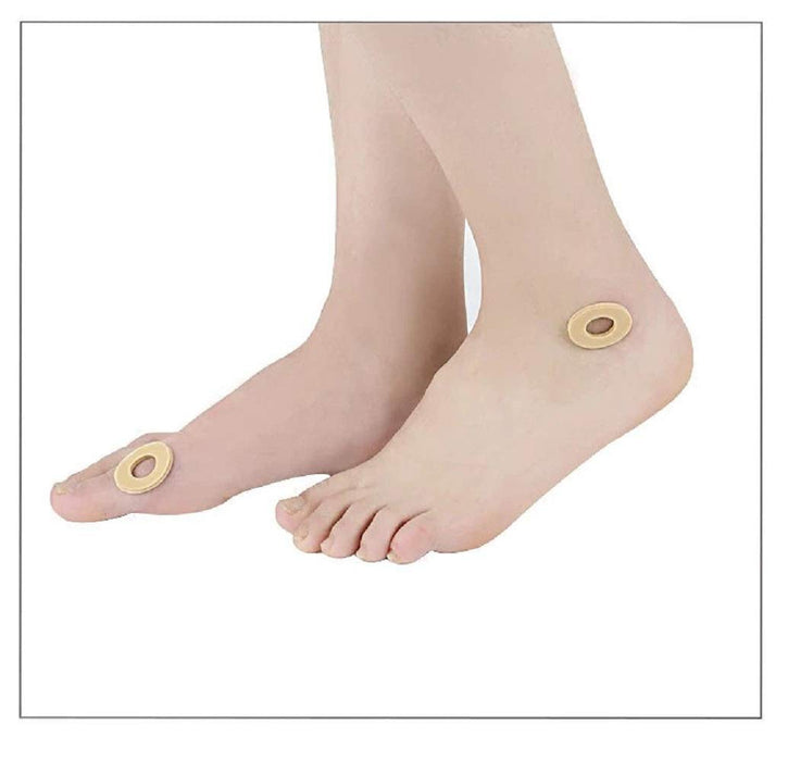Digital Shoppy Callus Cushions Waterproof Self Adhesive Soft Round Foam Toe Bunion Corn Foot Protectors