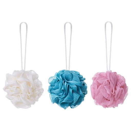 Comfortable grip body puffs for a secure hold in the shower 20285139