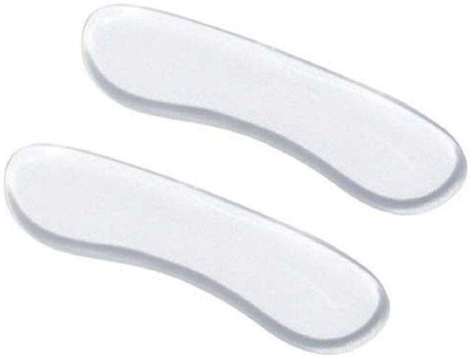 The pads are made of a soft, cushioned material and can be trimmed to fit any shoe size.