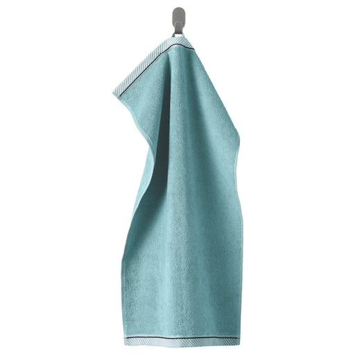 A simple, classic light blue hand towel with a clean, minimalist design 80475377