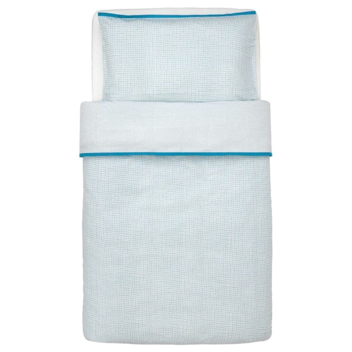 Digital Shoppy  ikea-quilt-cover-pillowcase-for-cot-turquoise-110x125-35x55-cm-43x49-14x22-digital-shoppy-20372985
