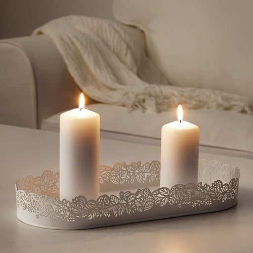   Burn candles safely with the non-toxic IKEA candle dish 10388722 