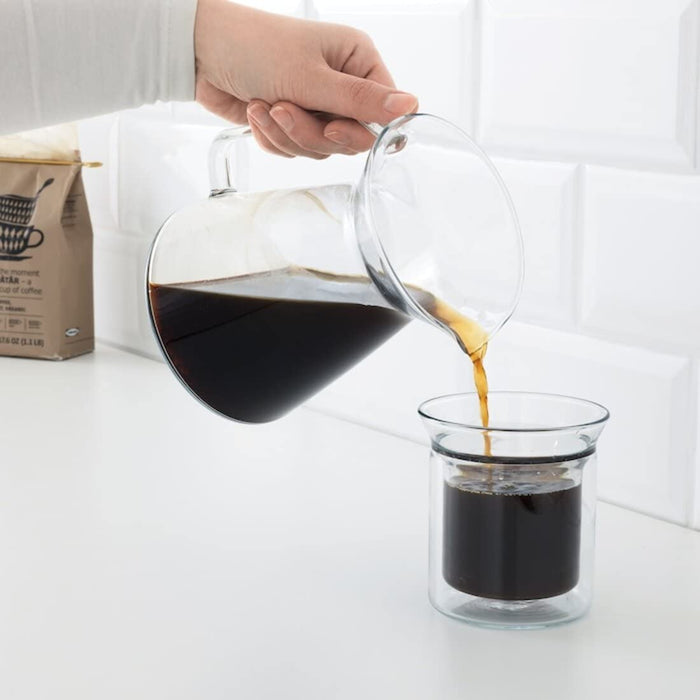 Stylish coffee maker for drip coffee from IKEA, featuring a sleek and modern design 70358963