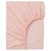An IKEA Fitted Sheet, Light Pink, 180x200 cm 70357666