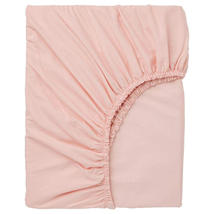 An IKEA Fitted Sheet, Light Pink, 160x200 cm 40357663