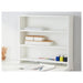 Digital Shoppy IKEA Desk top Shelf, White, 64x60 cm (25 1/4x23 5/8 ") 90519502, A white desk top shelf from IKEA, measuring 64x60 cm, with compartments for storing office supplies and documents. 