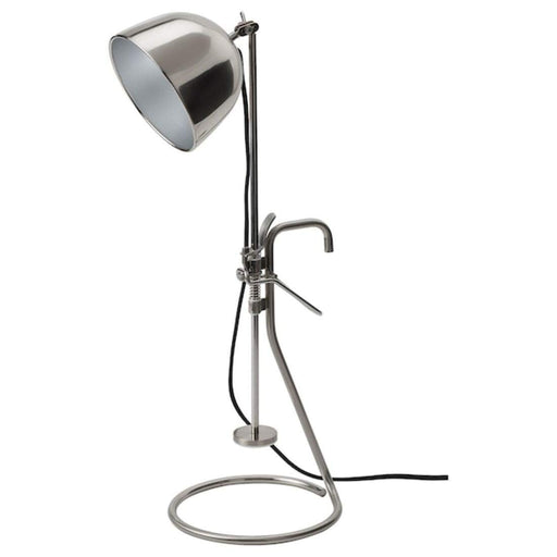 Digital Shoppy IKEA Clamp Table Lamp, Stainless Steel with LED Light Bulb GU10(400 Lumen) ikea-clamp-table-lamp-stainless-steel-with-led-light-bulb-gu10400-lumen-online-price-digital-shoppy-20454542
